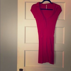 Free people pointelle mini dress